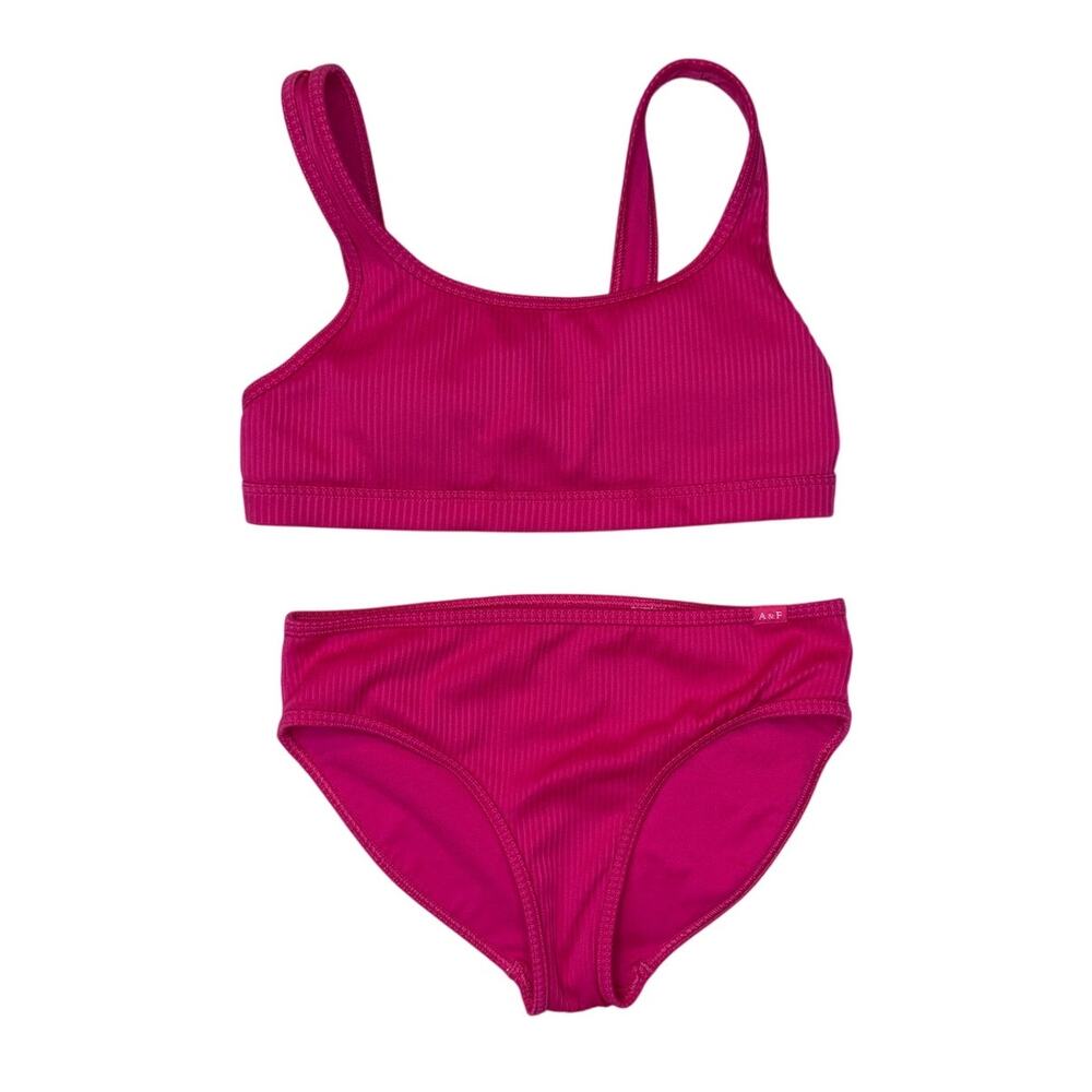 Abercrombie Kids Pink 2 Piece Swimsuit Sz 9/10